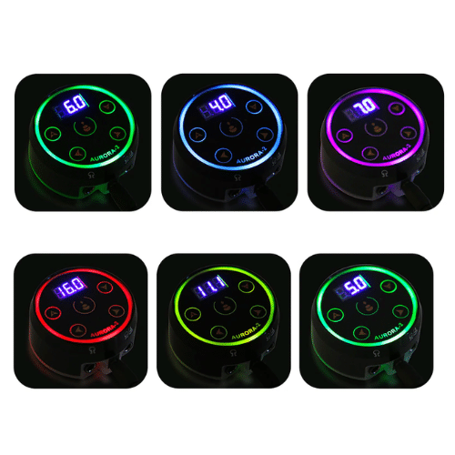 Silver Aurora 2 Tattoo Power Supply