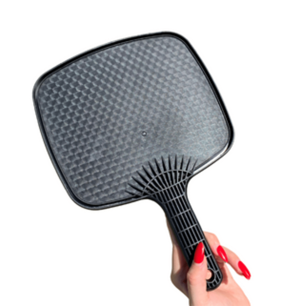 Black Handheld Mirror