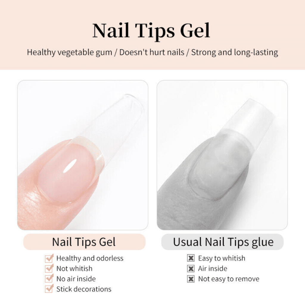 Born Pretty Clear Nail Tips Gel (15g)