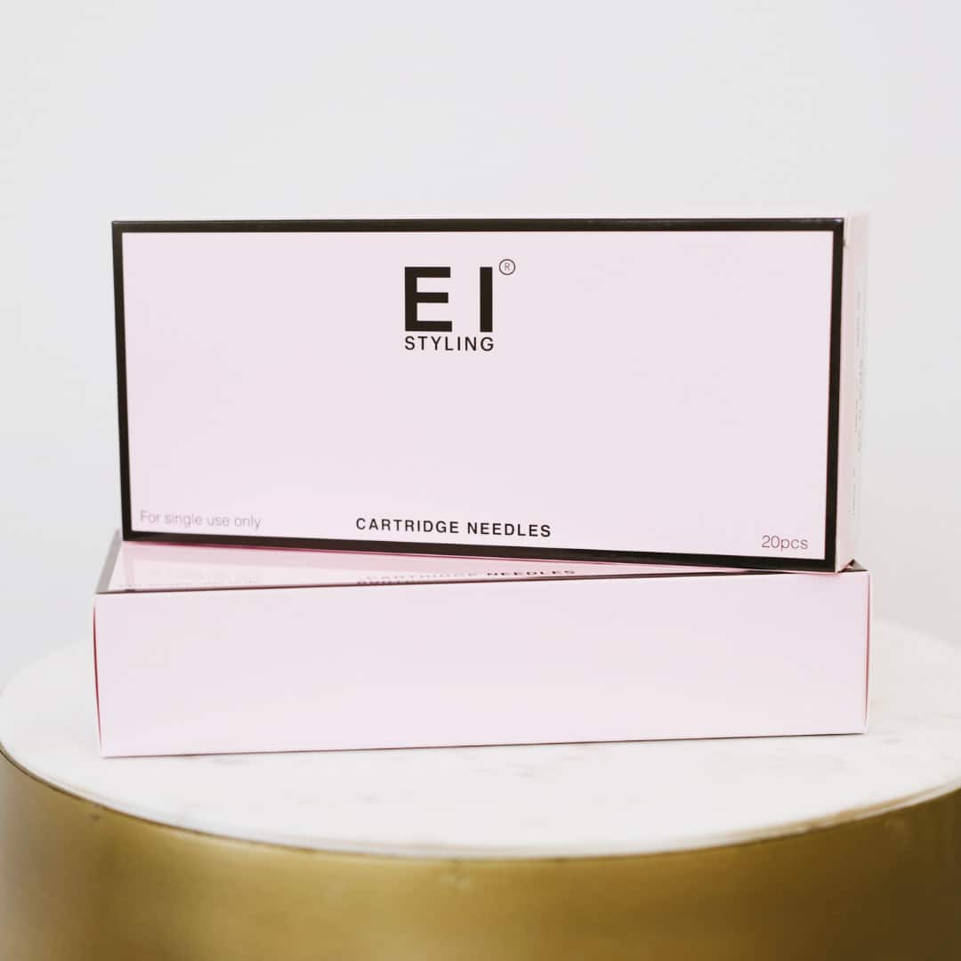 18RS Pink EI Styling Cartridge Needles - not for the Digital Plus Machine (20pcs)