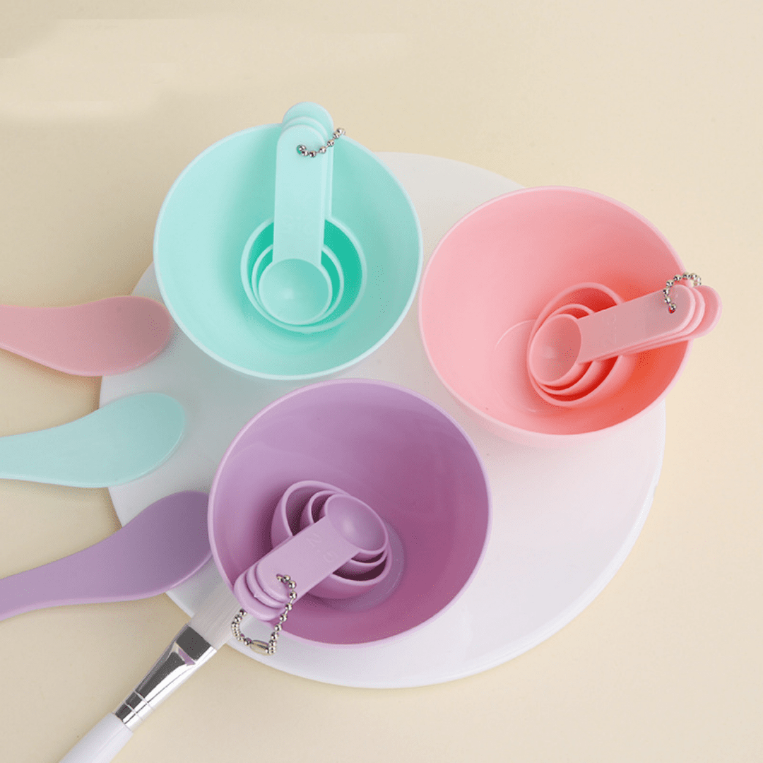 Pink Mask Bowl Set (6pcs)