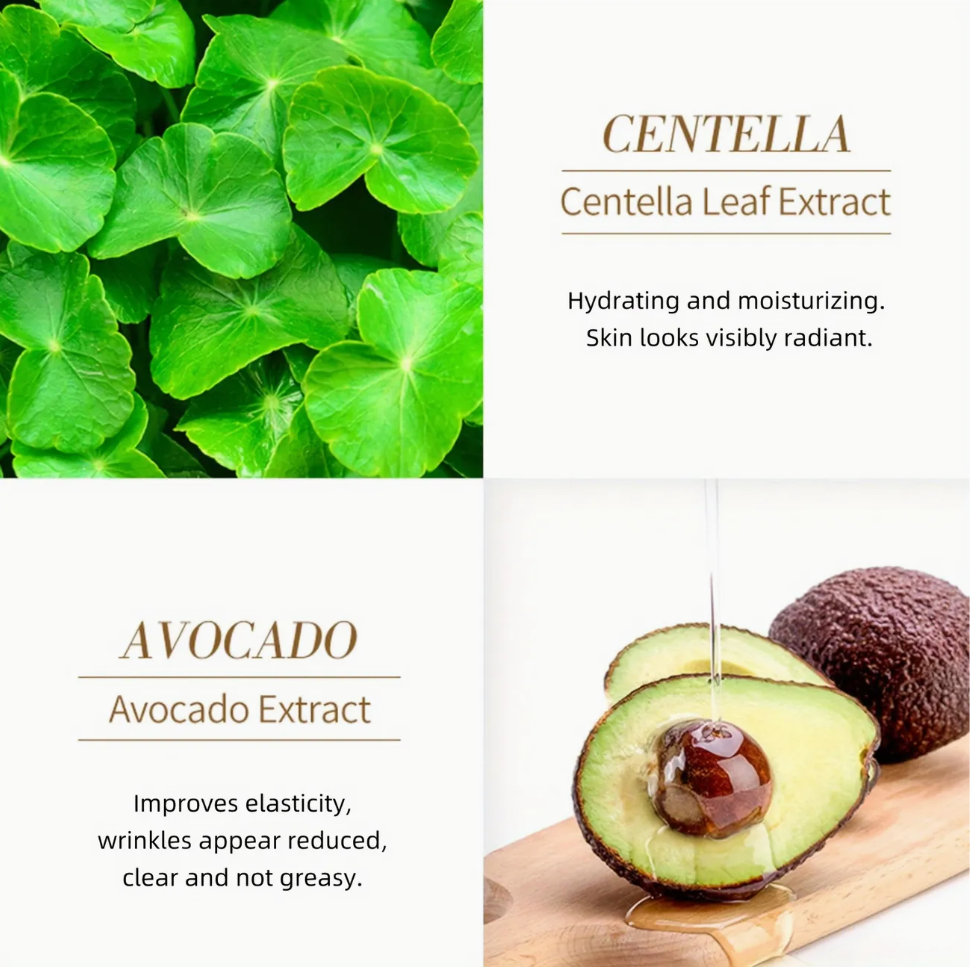 ZOZU Moisturising Avocado Eye Mask - 60Pcs