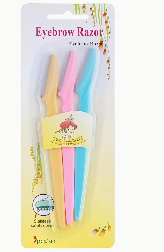 Eyebrow Razors - 3 pack