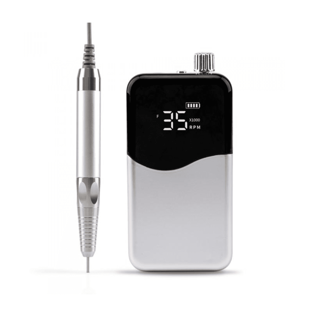 Silver Professional Cordless Nail Drill