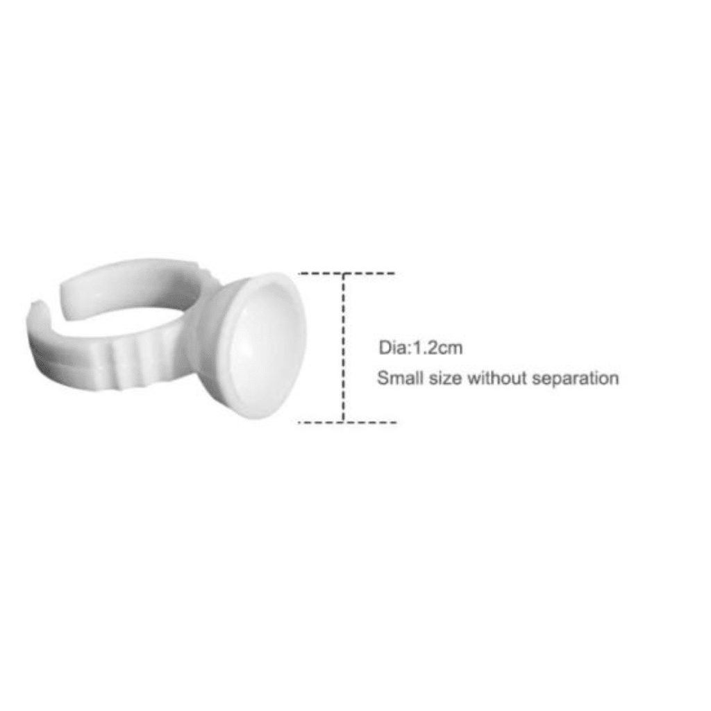 White Pigment Rings (Small / Large)