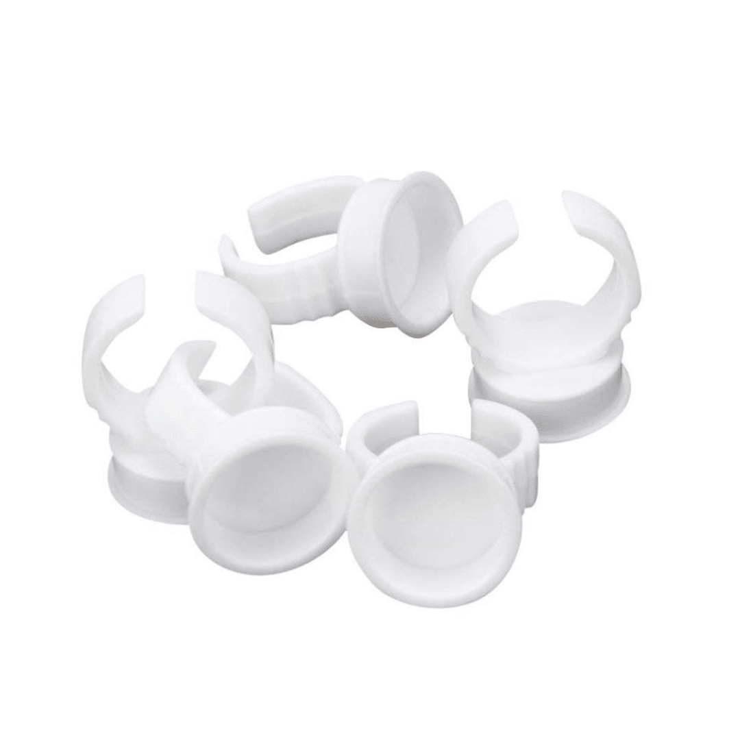 White Pigment Rings (Small / Large)