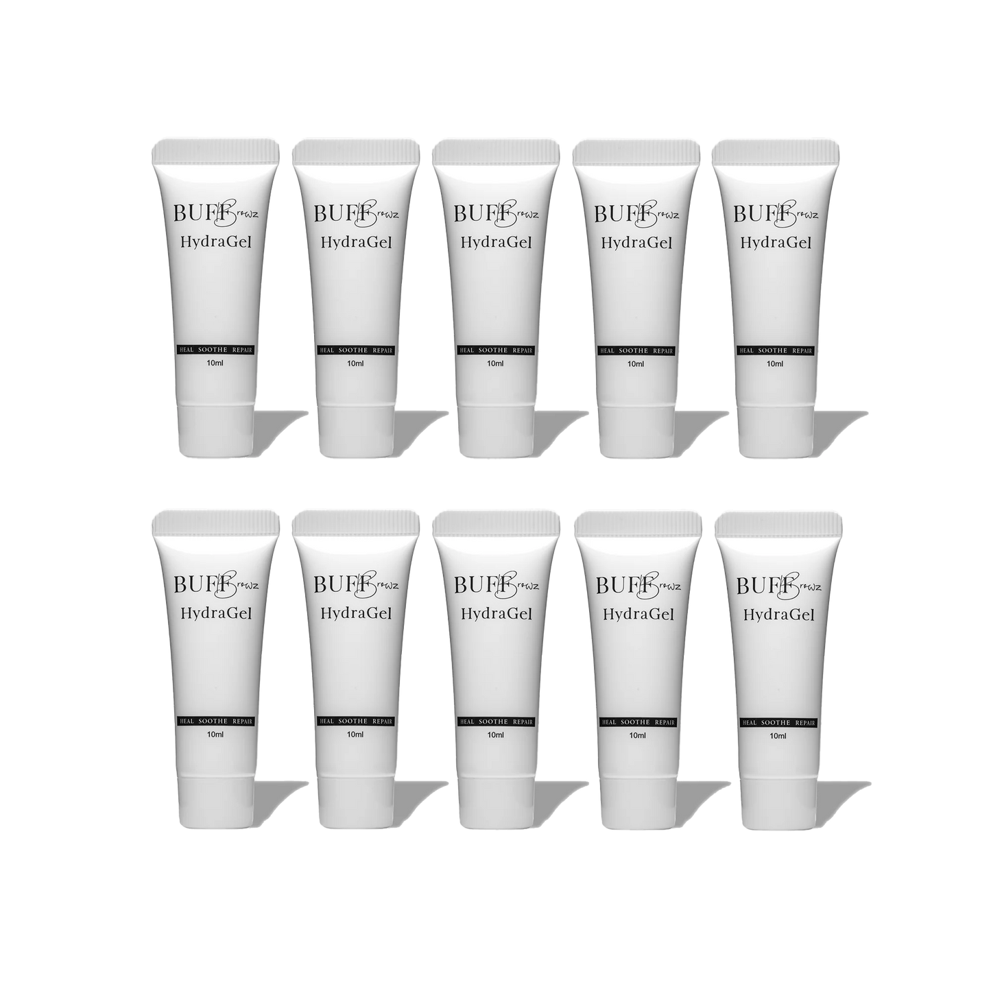 BUFF BROWZ - HydraGel Aftercare Client Size 10ml (10 Pack)