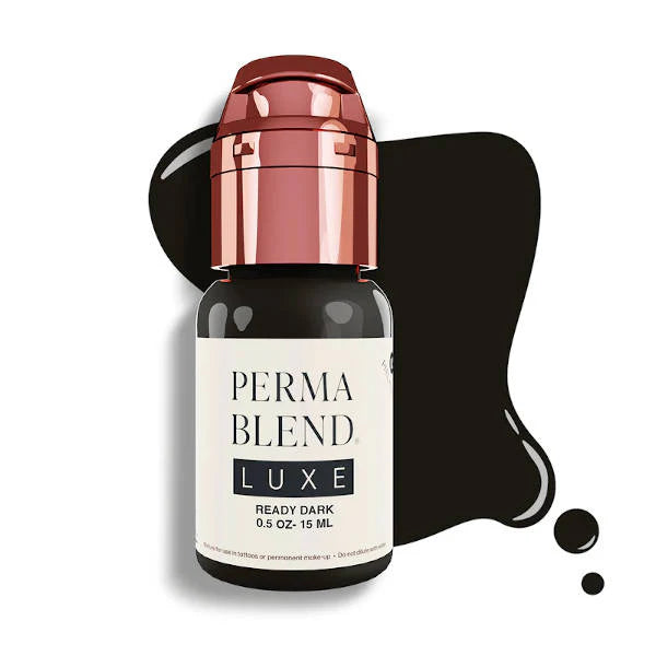 Perma Blend Luxe Ready Dark PMU pigment cosmetic tattoo ink 15ml