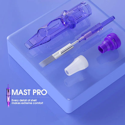 3RL Mast Pro Tattoo Cartridges Needles 0.35MM Round Liner- Box of 20