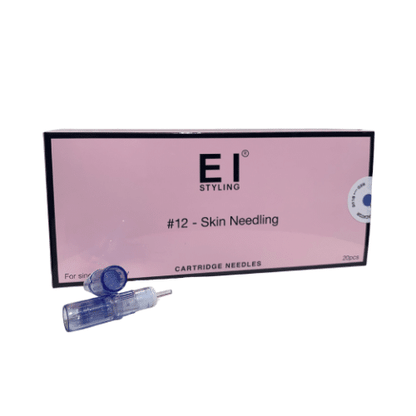 #12 Pink EI Styling Cartridge Skin Needling Needles (20pcs)