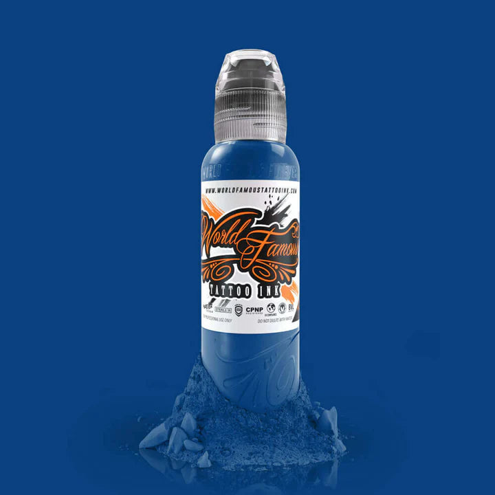 World Famous Tattoo Ink Primary #2 Navy Seals Blue 30mL