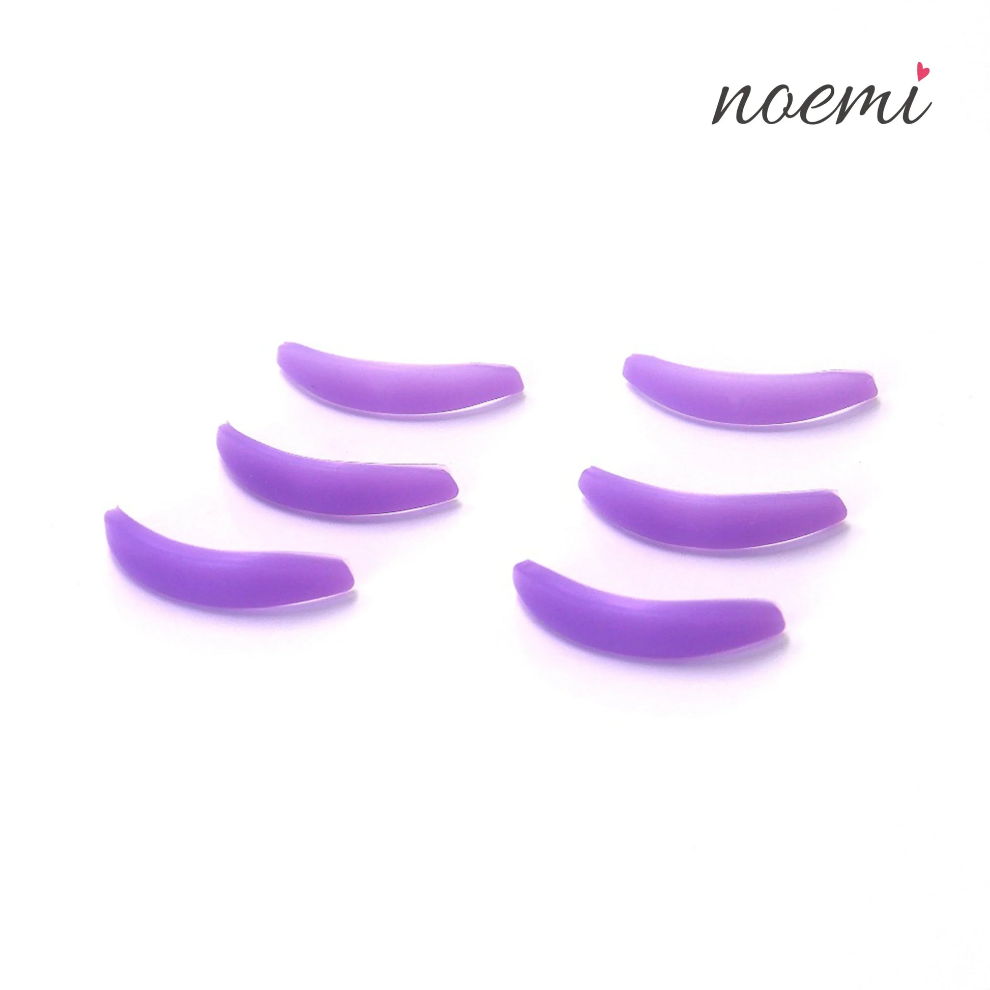 Noemi - Bottom Lash Lifting Pads (3 pairs) Purple