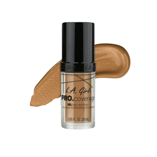 Beige L.A. Girl Pro Coverage Illuminating Foundation (28ml)