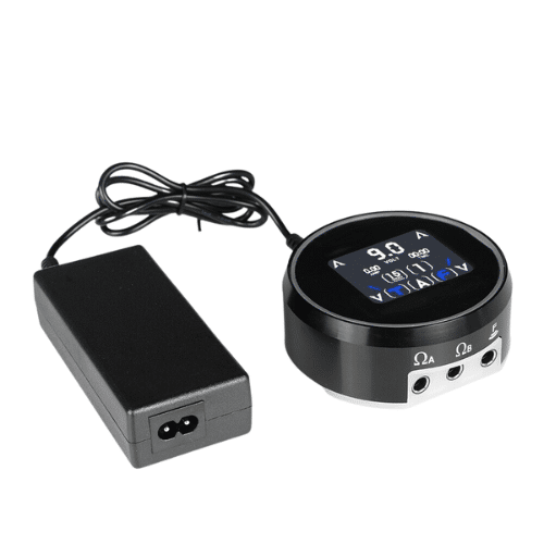 Silver Aurora 3 Touch Screen Tattoo Power Supply