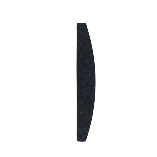 Black Half Moon Sponge Nail Buffer