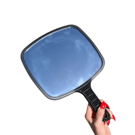 Black Handheld Mirror