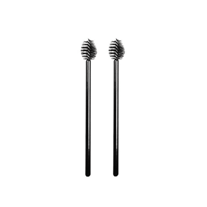 Black Mini Eyebrow Brush / Mascara Wand  / Spoolies (50pcs)