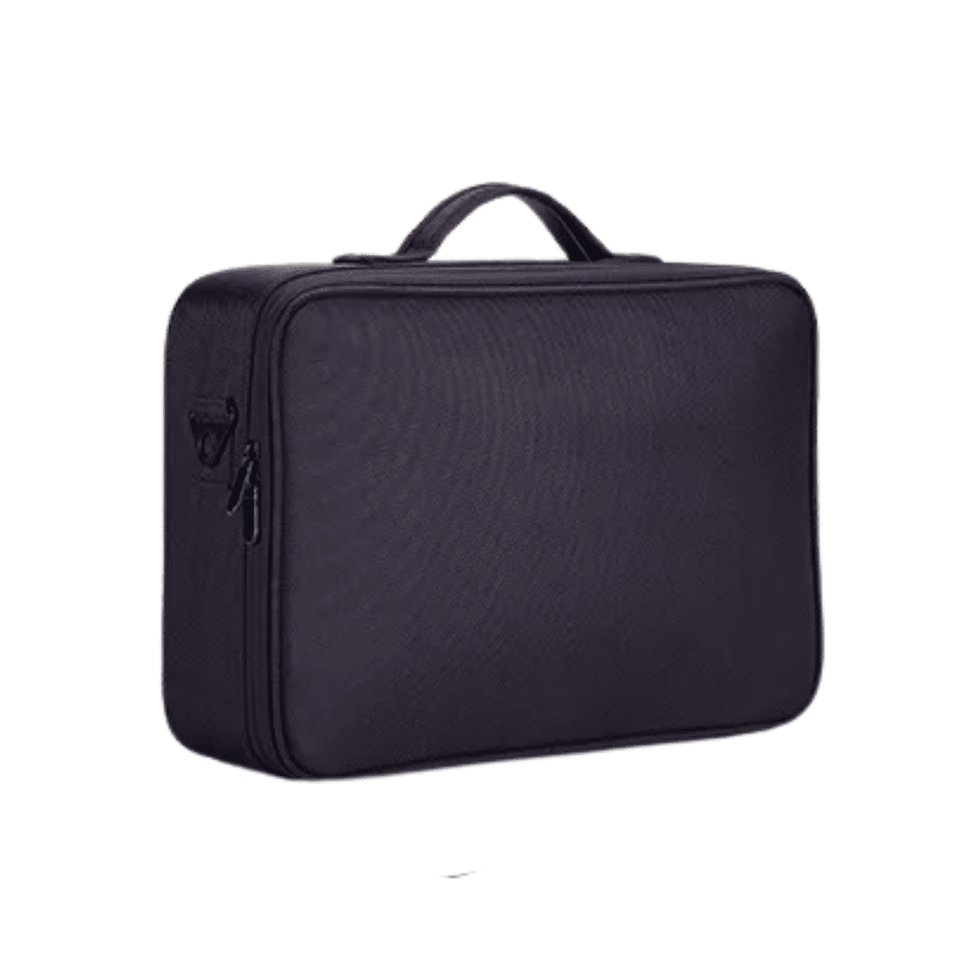 Black Portable Travel Makeup Case