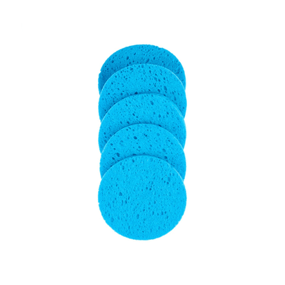 Blue Make Up Compress Cleaning Sponge (12pcs)