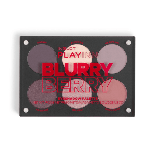 INGLOT Blurry Berry Playinn Eyeshadow Palette (8g)