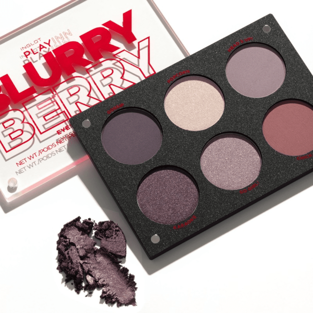 INGLOT Blurry Berry Playinn Eyeshadow Palette (8g)