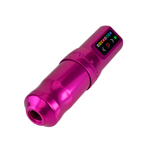 Bubblegum Pink Spektra Flux Wireless Tattoo Machine