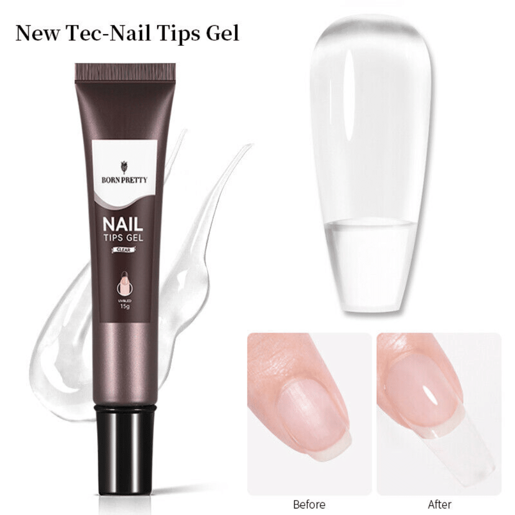 Born Pretty Clear Nail Tips Gel (15g)