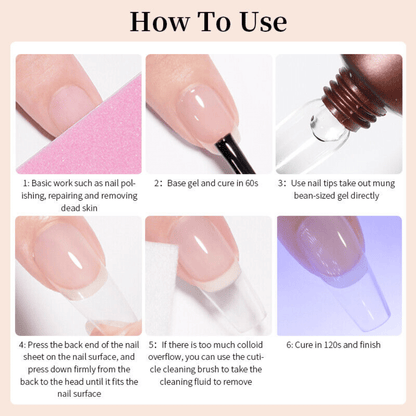 Born Pretty Clear Nail Tips Gel (15g)