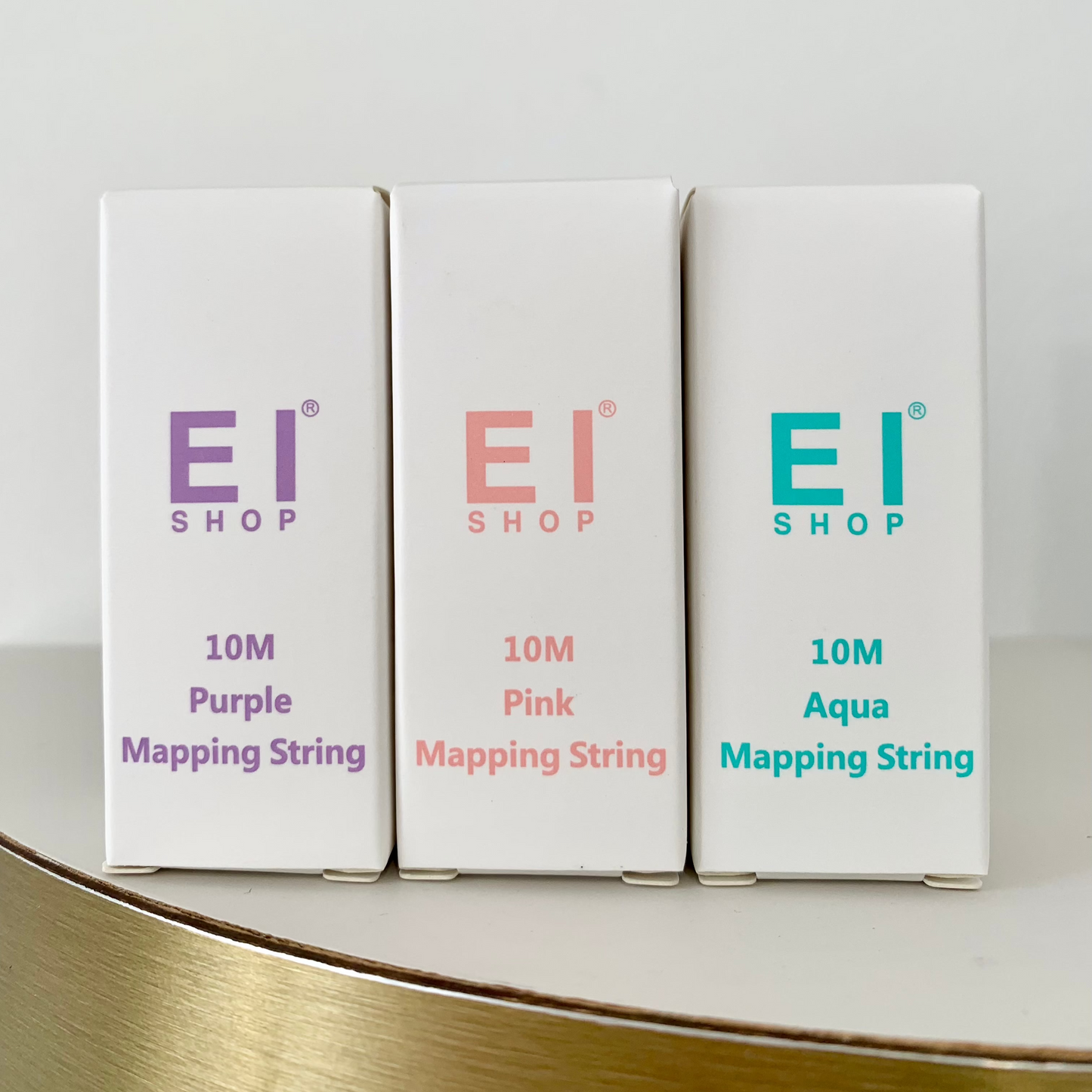 Pink Mapping String Boxes EI Styling Coloured Mapping String – Eyebrow Ink Shop