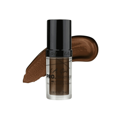 Dark Chocolate L.A. Girl Pro Coverage Illuminating Foundation (28ml)