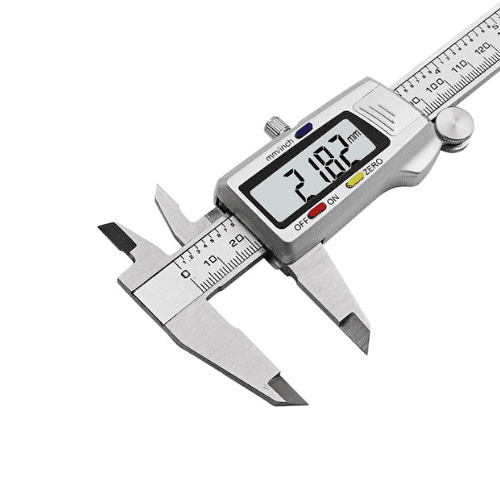 Digital Caliper with case (stainless steel)