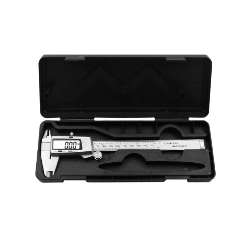 Digital Caliper with case (stainless steel)