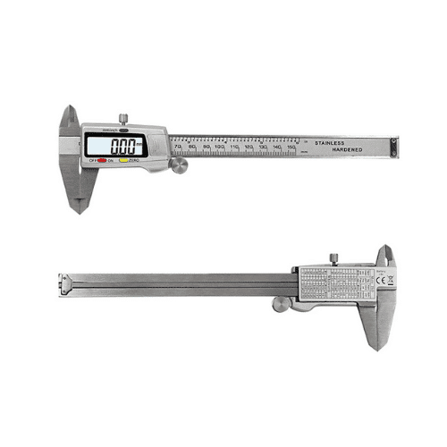 Digital Caliper with case (stainless steel)