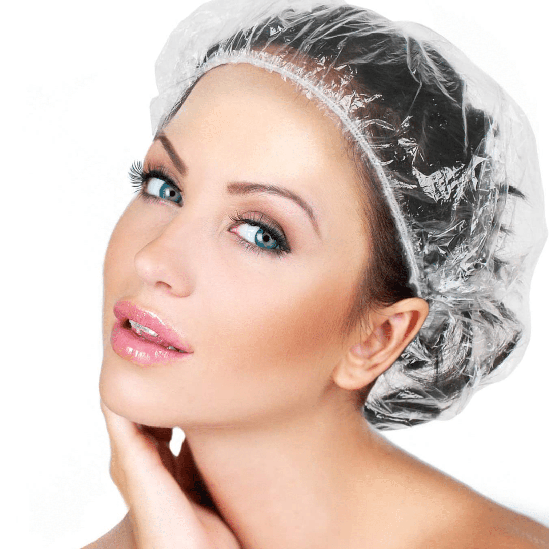 Disposable Clear Hair Cap (10pcs)