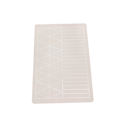 Double Sided 2D Eyebrow and Ombre Latex Practise Mat