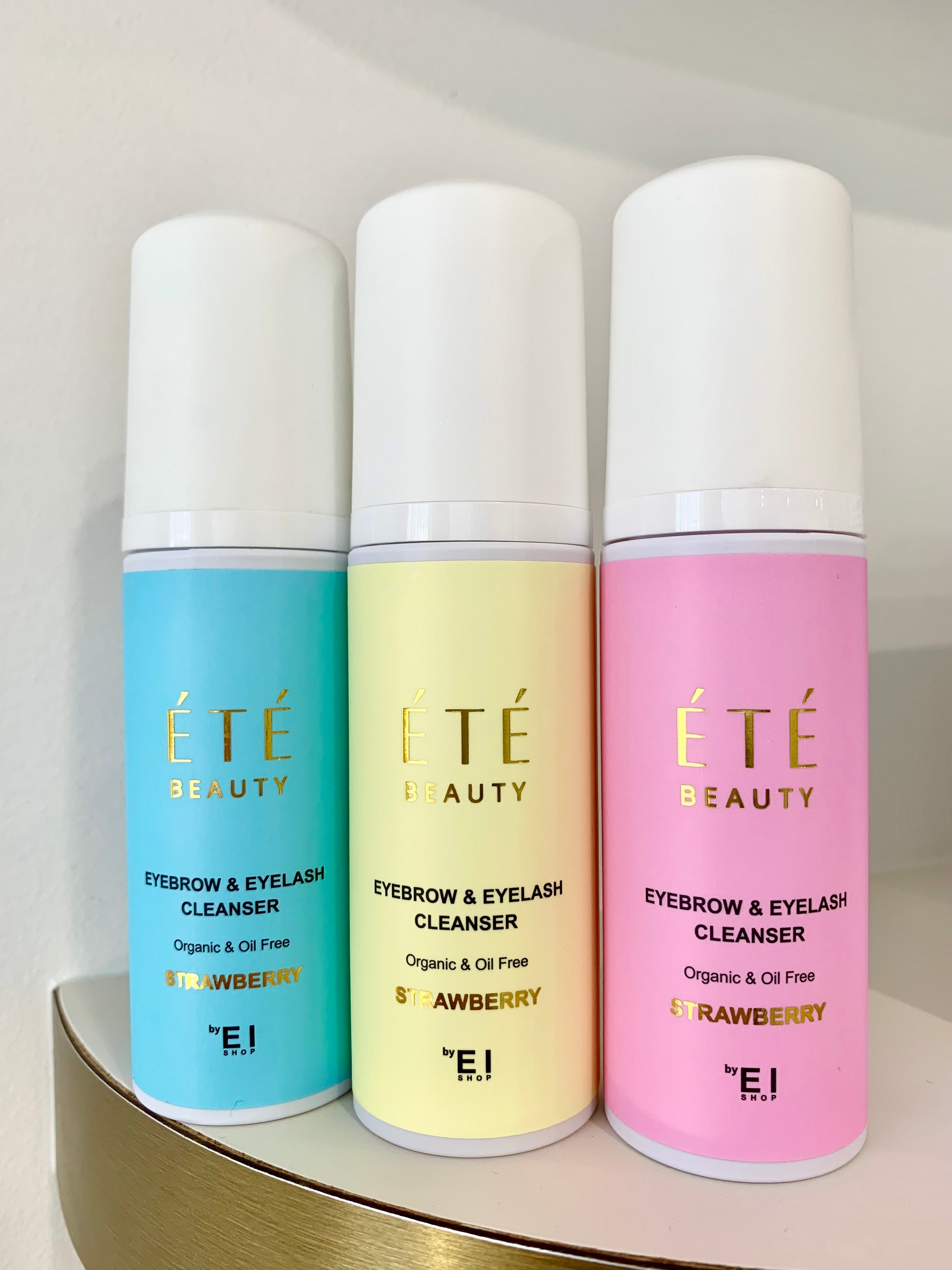 COLOURED ETE Eyebrow and Eyelash Cleanser + FREE LASH WASH BRUSH ...