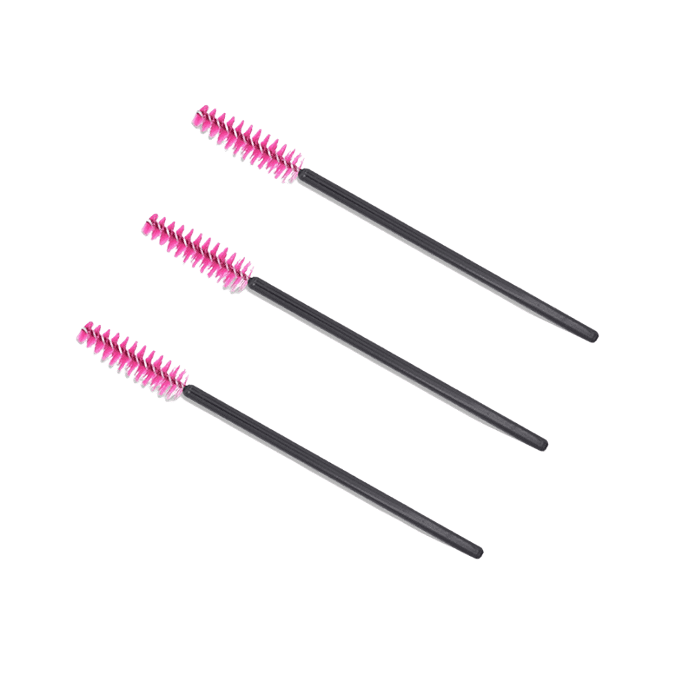 Pink Eyebrow Brush / Mascara Wand / Spoolies