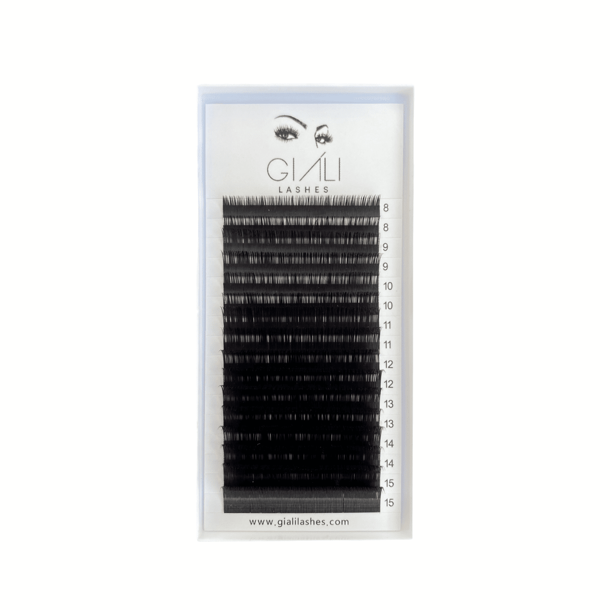 Giáli Lashes Classic 15D Lash Trays