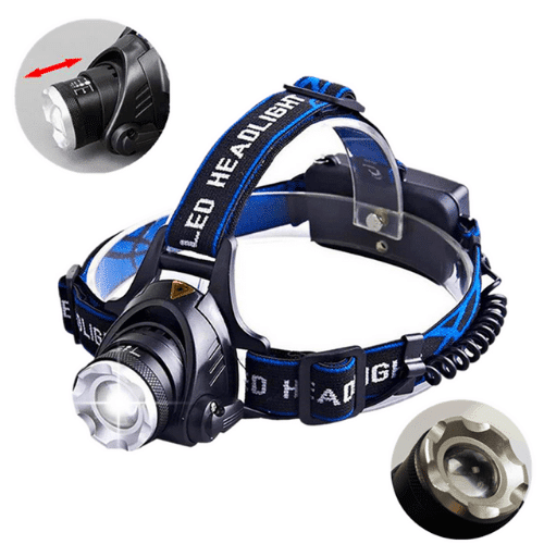 High Lumen Rechargeable LED Headlamp