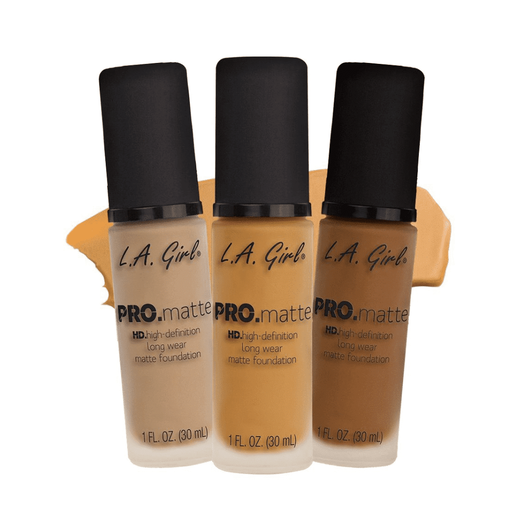 Beige L.A. Girl Pro Matte Foundation (30ml)