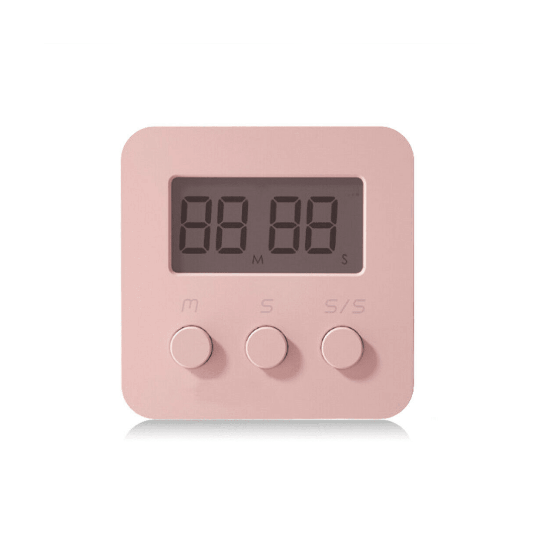 Peach LCD Mini Digital Timer