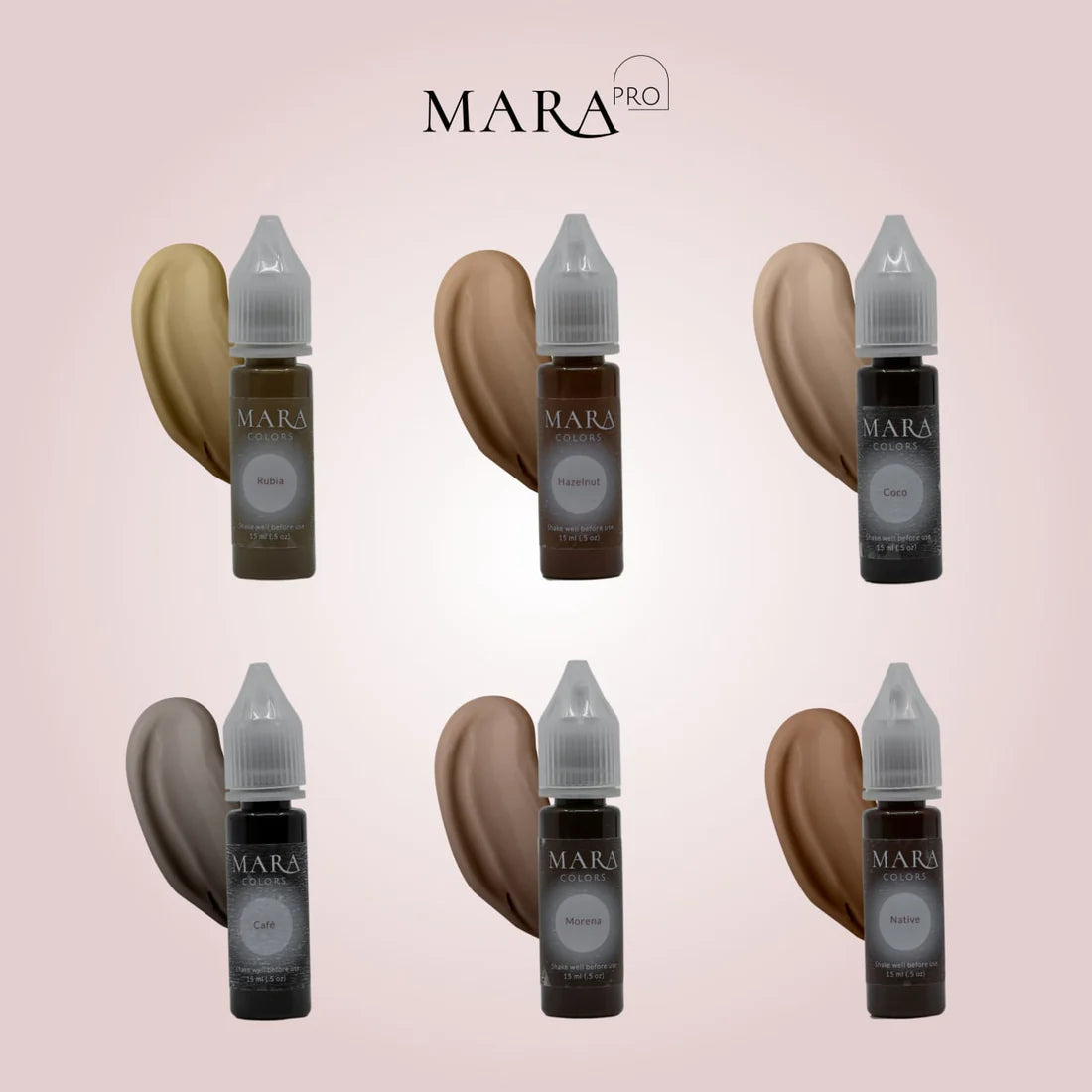 MARA PRO Eyebrow Pigment Set