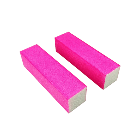 Magenta 4 Sides Nail Buffer Block