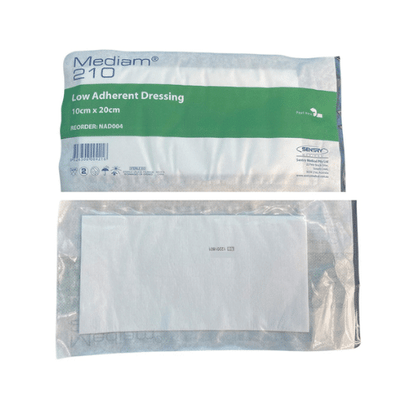 Mediam 210 Low Adherent Dressings 10 x 20cm (10pcs)