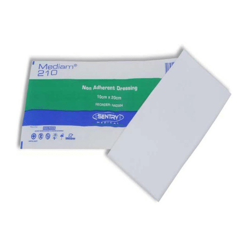 Mediam 210 Low Adherent Dressings 10 x 20cm (10pcs)