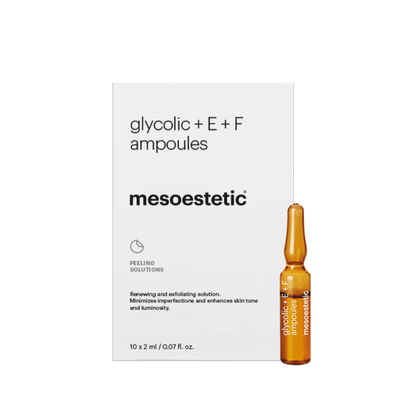 Mesoestetic Glycolic + E + F ampoules (10 x 2ml)