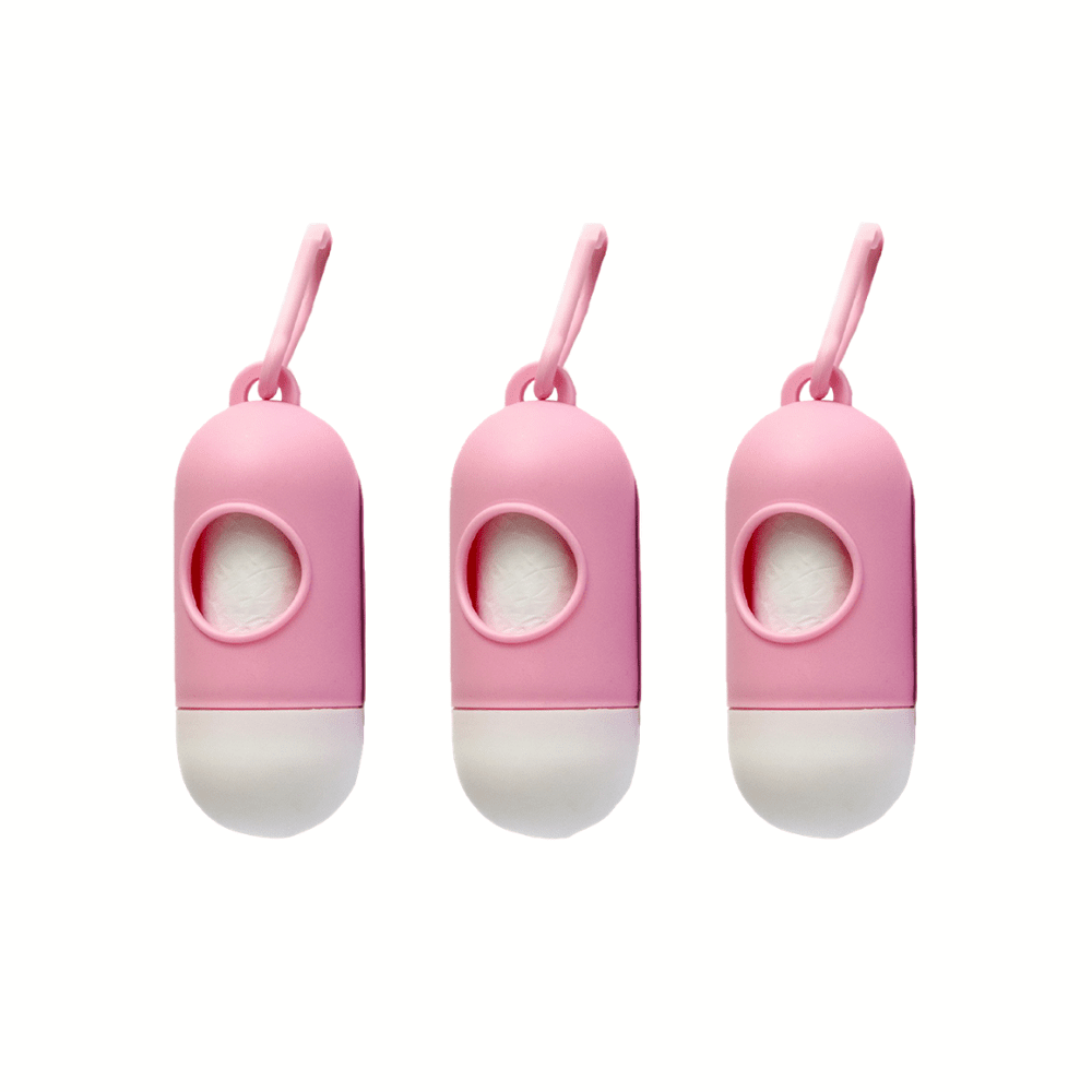 Pink Nappy Bag Dispenser