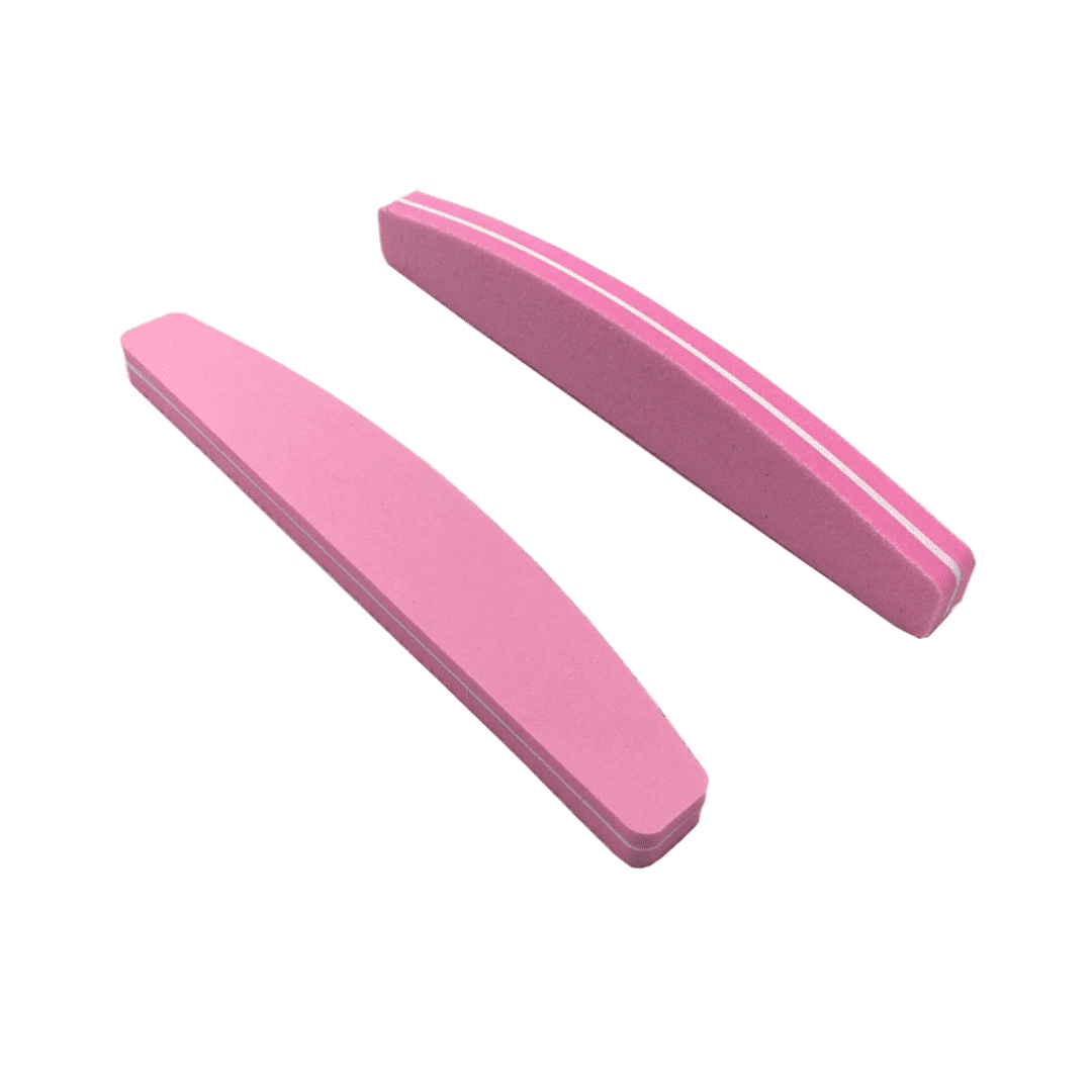 Pink Diamond Sponge Nail Buffer