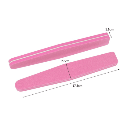 Pink Diamond Sponge Nail Buffer