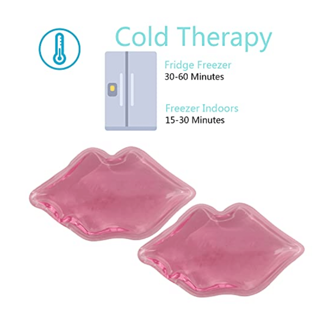 Pink Lip Ice Pack / Lip Mask